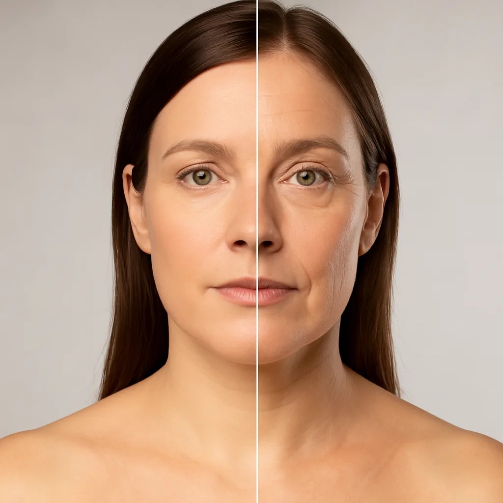 Resultados de bioplastia facial antes y después